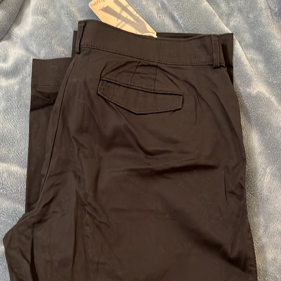 Women's Khaki Denim Docker pants - Picture 4 of 4